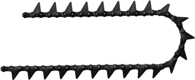 Chainsaw Carbide Teeth - Chainsaw (640x274), Png Download