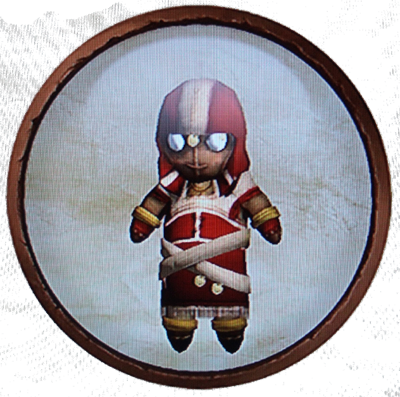 Theresa Doll - Fable Thérésa En Transparent (400x397), Png Download