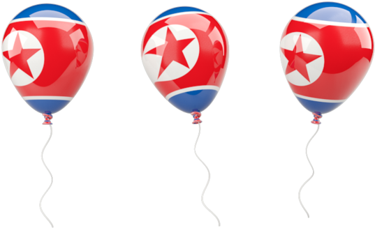 Illustration Of Flag Of North Korea - Philippines Flag Balloon (640x480), Png Download