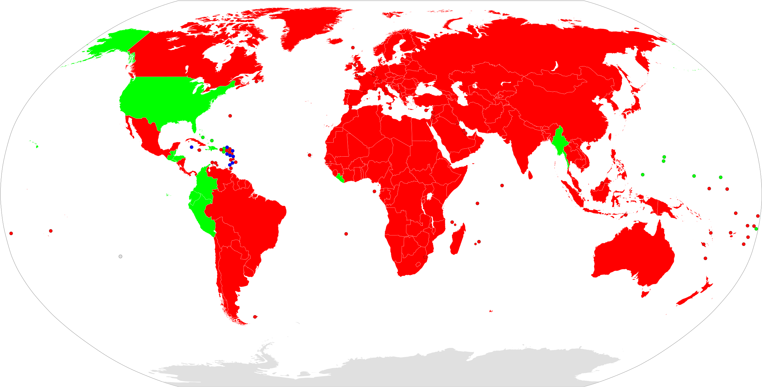 File - Gasoline Unit - Svg - Countries In The World That Drive (2560x1314), Png Download