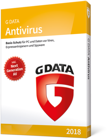 G Data Antivirus - G Data Software Antivirus 2018 (395x480), Png Download