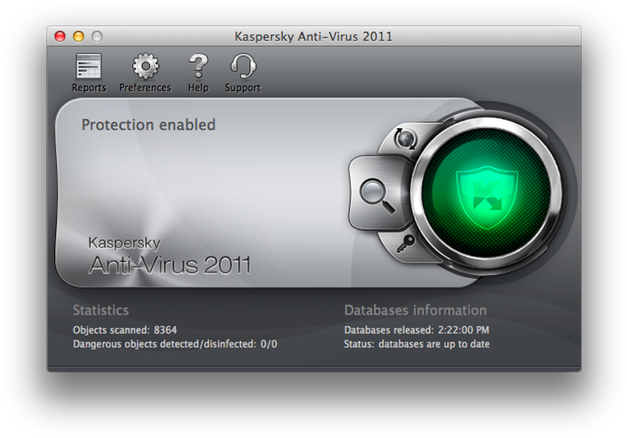 Kaspersky's Antivirus Software Was Easy To Install - Kaspersky Anti Virus For Mac (640x451), Png Download
