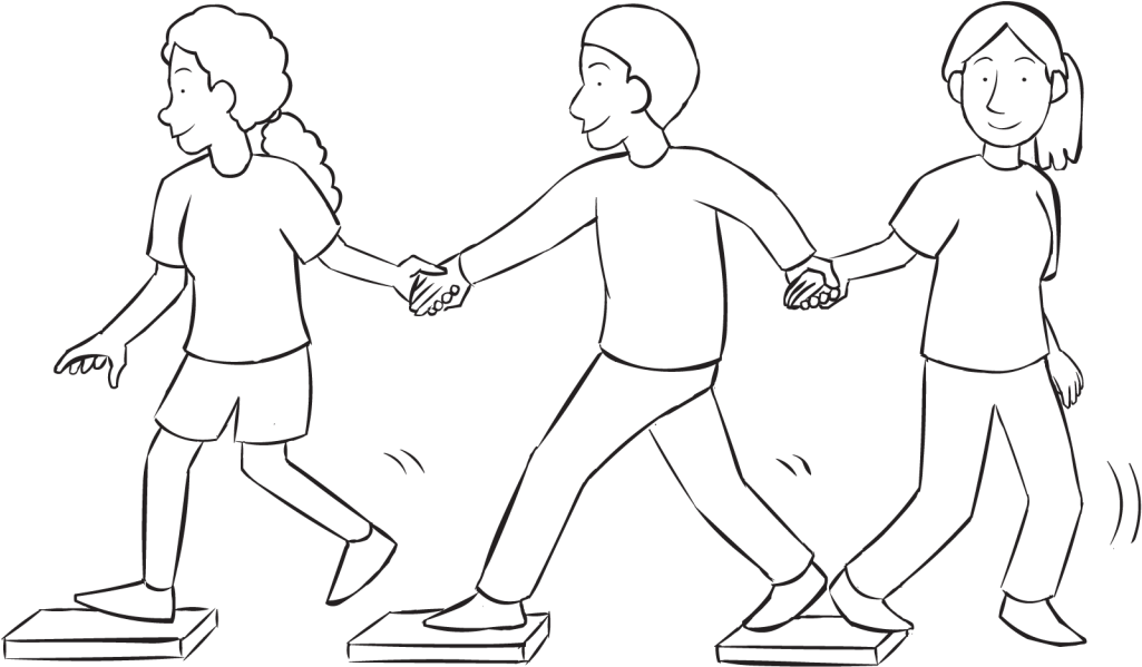 Stepping Stones - Stepping Stone Team Building (1024x768), Png Download