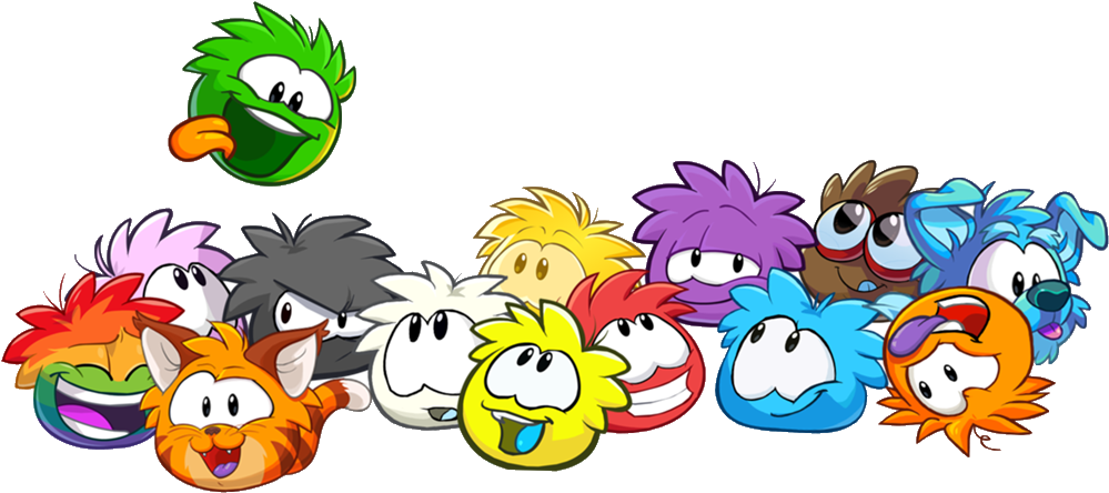 Puffles Sms - Puffles Club Penguin (1005x461), Png Download
