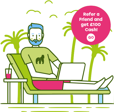 Refer A Friend - Minimalismus: Mehr Freiheit Und Mehr Glck Durch Ein (498x493), Png Download