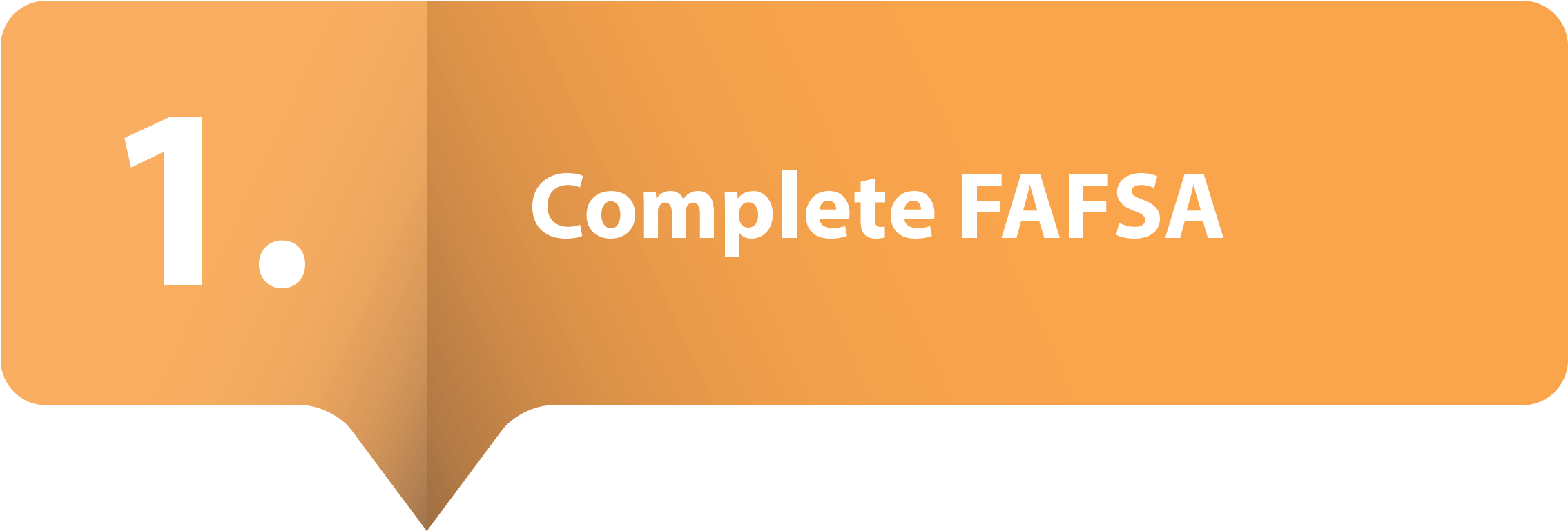 Financial Aid Step One - Fafsa (2270x797), Png Download