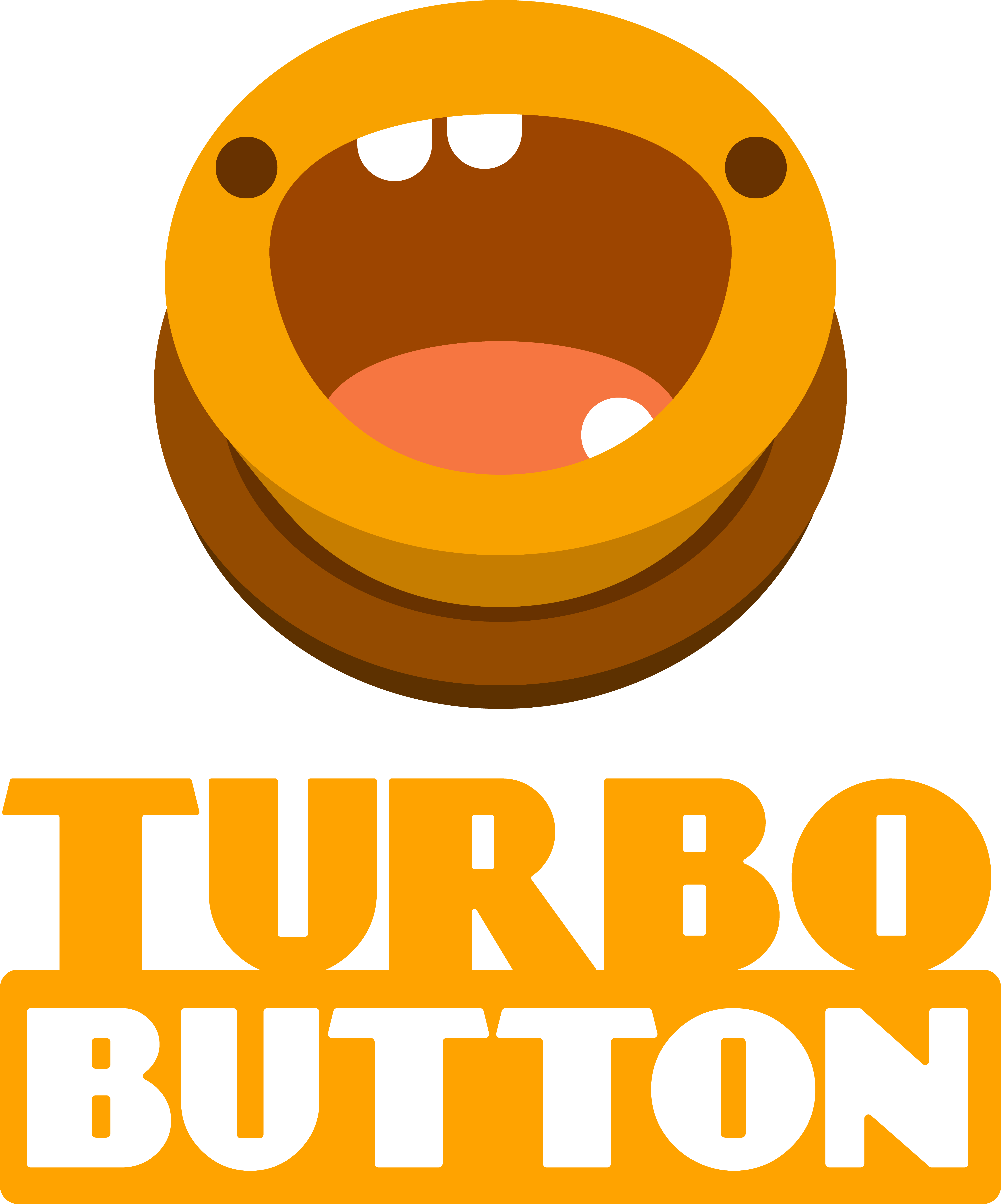 Logo & Icon - Turbo Button Logo Png (5491x6602), Png Download