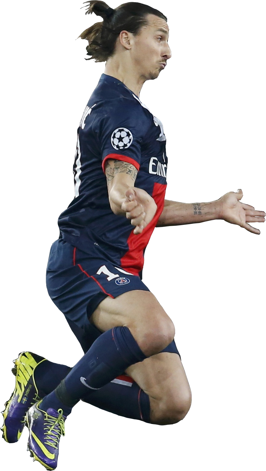 Copy Link - Zlatan Ibrahimovic Cut Out (864x1525), Png Download