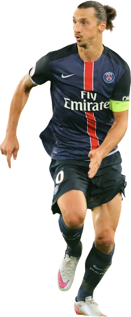 Zlatan Ibrahimovic - Ibrahimovic Png Psg (265x640), Png Download