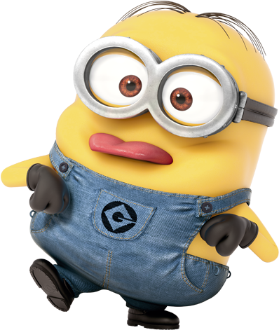 Minions, Funny, And Yellow Image - Minions Dave Despicable Me 71cm Cut-out (500x500), Png Download