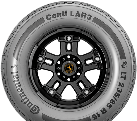 Conti Lar 3 Light Truck Tire - Tire (535x413), Png Download