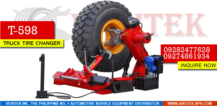 Veritek T598 -truck Tire Changer - Tire Changer For Sale In Philippines (720x360), Png Download