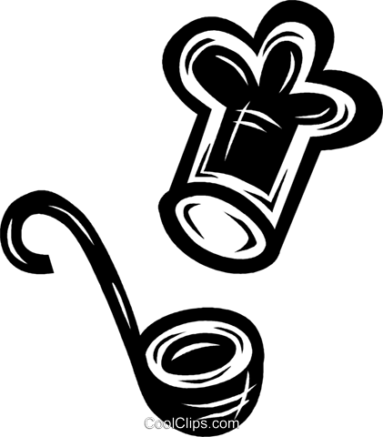 Ladle And Chefs Hat Royalty Free Vector Clip Art Illustration - Clip Art (421x480), Png Download