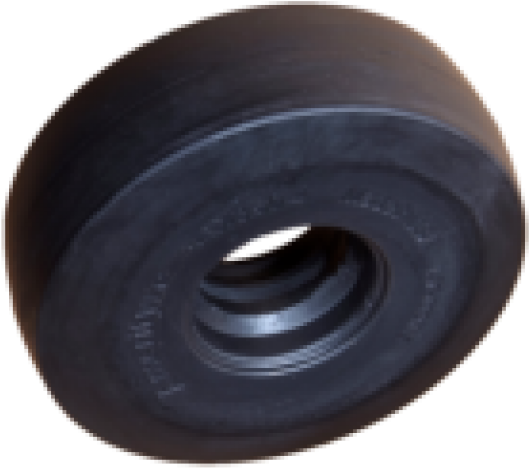 50-4 Smooth Solid Hand Truck Tire - Camera Lens (600x600), Png Download