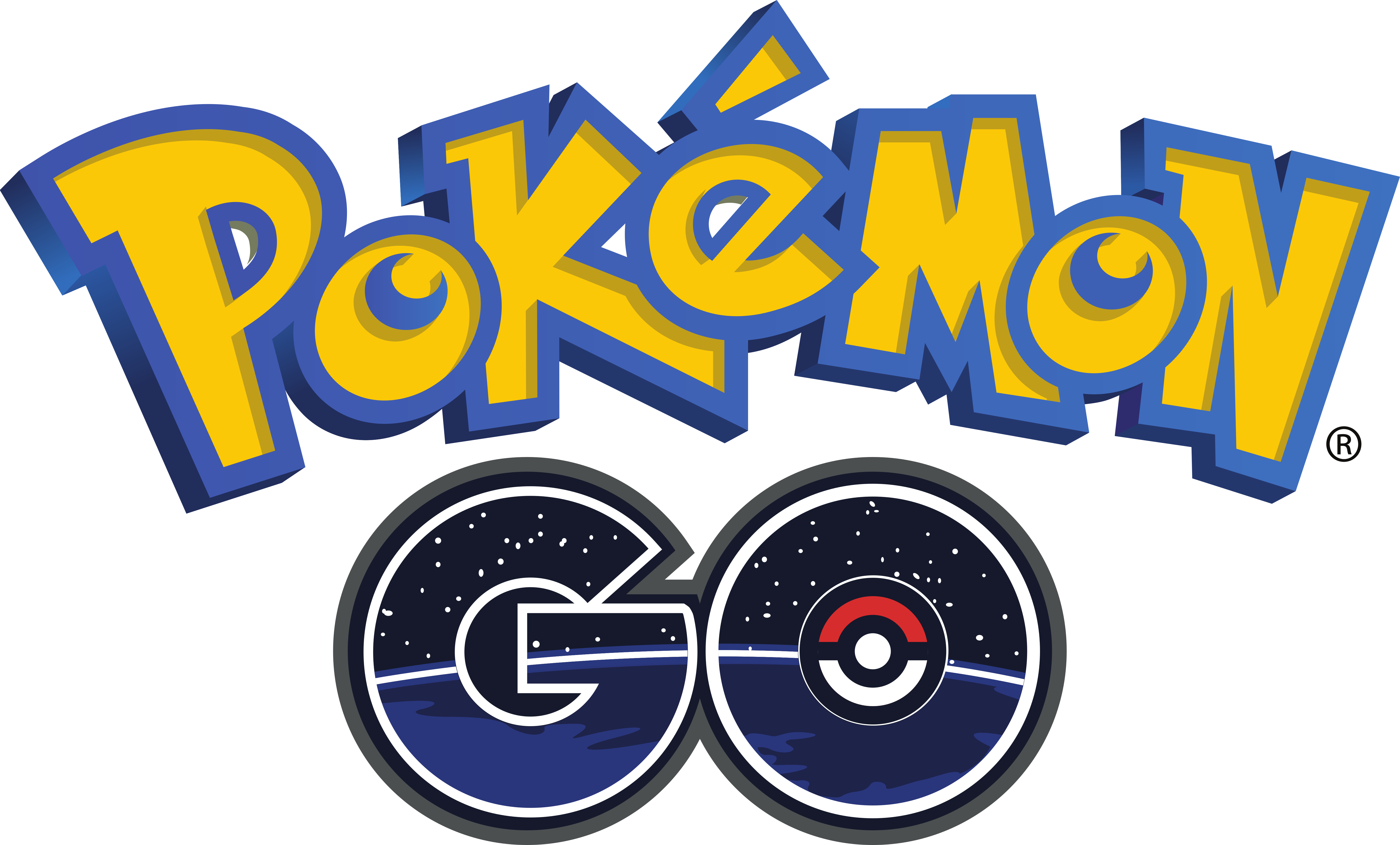 Clique Na Imagem Que Deseja Para Baixar O Logo Pokémon - Pokemon Go Logo (6000x3620), Png Download