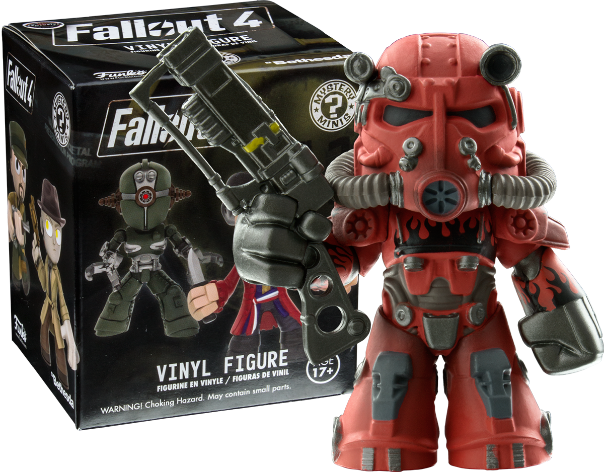 Fallout - Funko Mystery Minis Fallout 4 (1200x938), Png Download