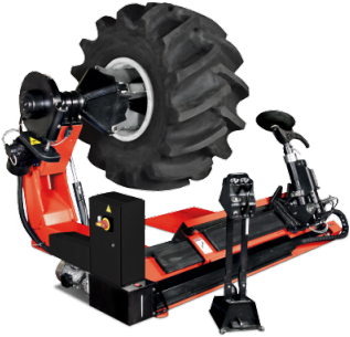 T8058 Series Tire Changer - Heavy Duty Tyre Changer (350x348), Png Download