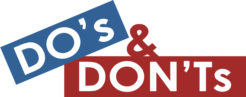 Dos Donts During Ramadan - Parking Dos And Don Ts (1042x414), Png Download