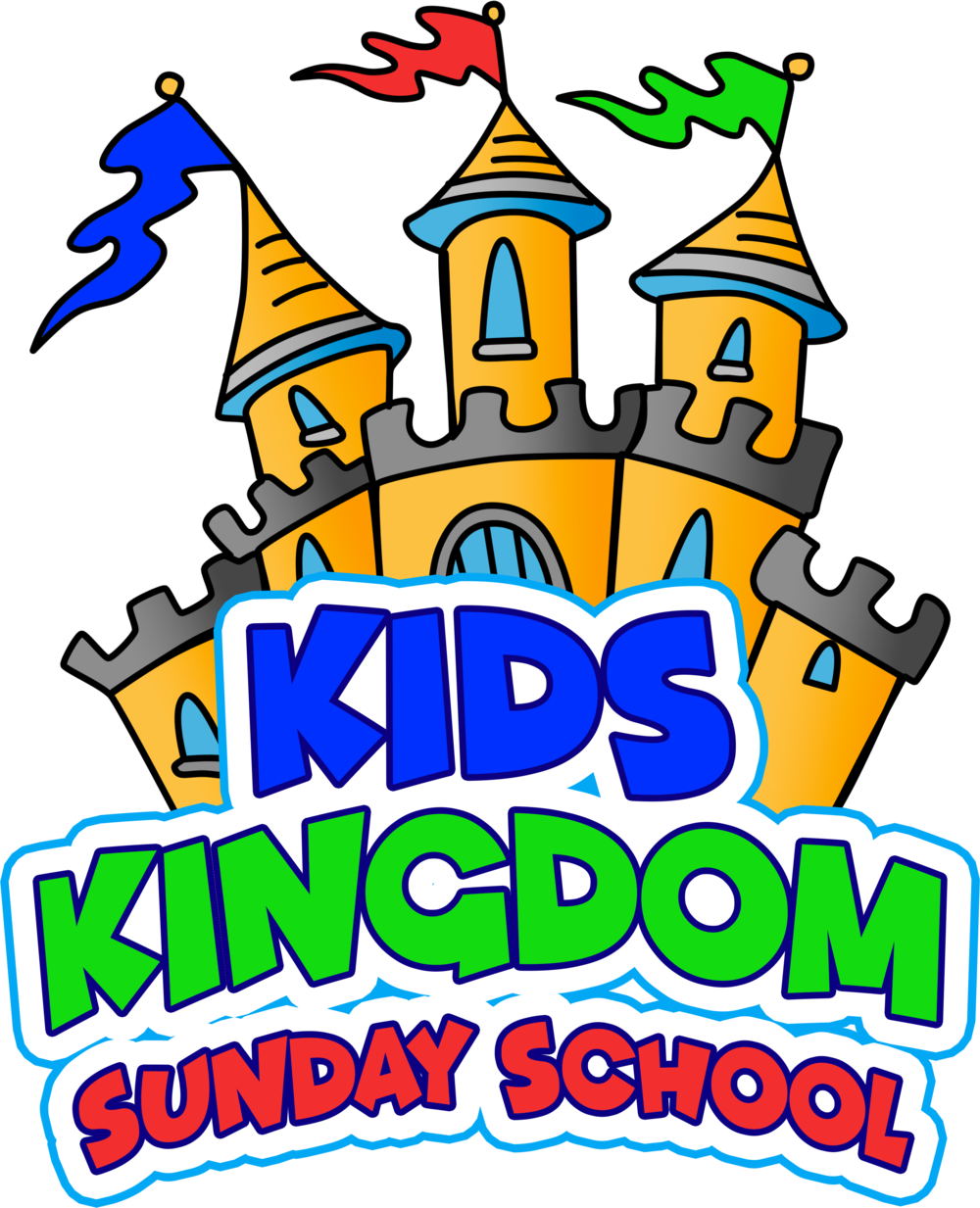 Download Sunday School Kids Kingdom Logo - Kids Kingdom PNG Image with No  Background 