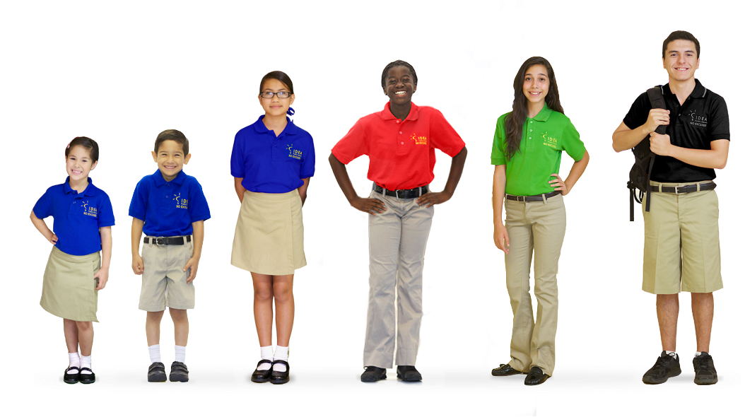 Kids - Idea School Uniform (1100x589), Png Download