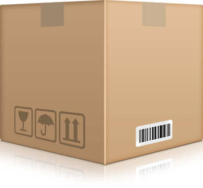 Cardboard Box Icon Psd - Installation Kit For Eberspacher Hydronic Ii D5s 12v (400x370), Png Download