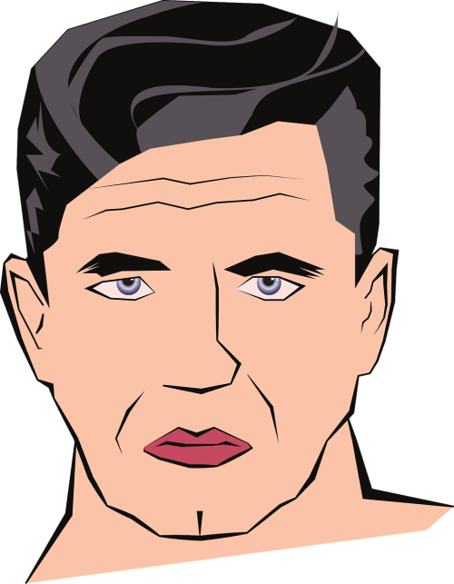 Face,human,head - 남자 얼굴 Png (500x643), Png Download