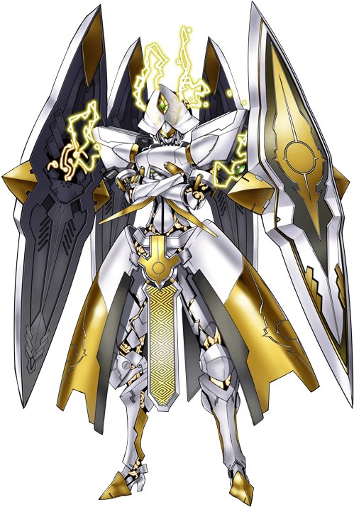Knight Of Lightning - Gahkthun Of The Golden Lightning (622x800), Png Download