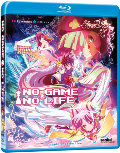 No Game No Life Blu-ray (562x600), Png Download