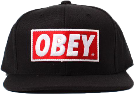 Наклейки Пользователя Avatan Plus - Obey Baseball Hat Cap Osfa Red Snapback (545x500), Png Download