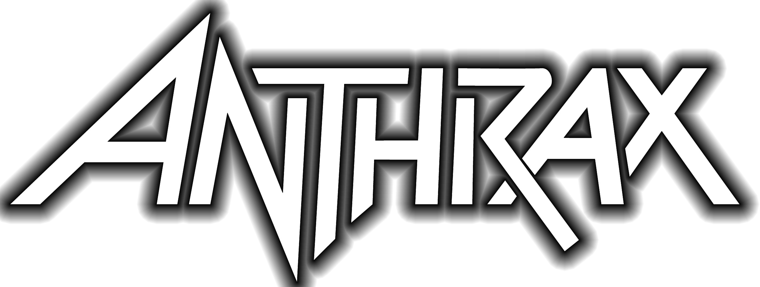 With Their Roots Based In Queens, New York City, Anthrax - Anthrax Band Logo Png (2460x930), Png Download