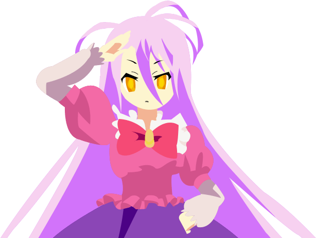 Shiro No Game No Life By Ernilos D7g2je3 E1492863965591 - Cartoon (819x466), Png Download
