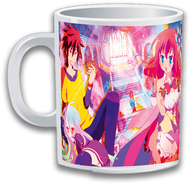 Spezial-tasse "no Game No Life" - No Game No Life Wall Scroll - Playing Cards (414x400), Png Download