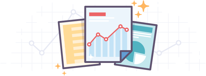 Financial Reports Icon Shopify Arya Creative - Diagram (674x250), Png Download