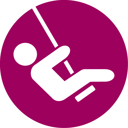 Children And Youth - Amusement Park (417x417), Png Download