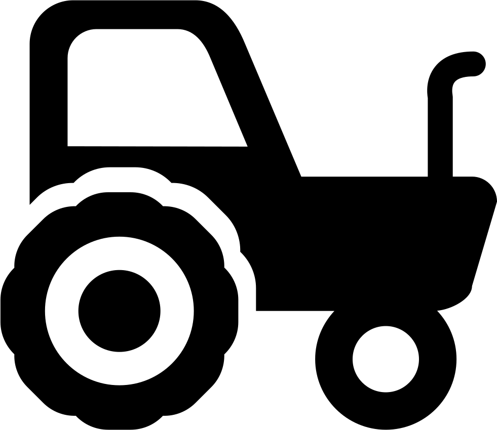 Farm Tractor Comments - Icono Tractor Png (981x850), Png Download