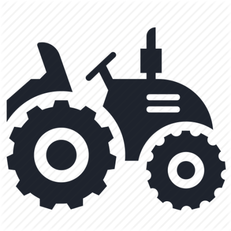Commercial Farming Icon - Farm Machine Icon Png (450x450), Png Download