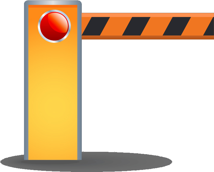 Parking Barrier Icon - Parking (791x736), Png Download