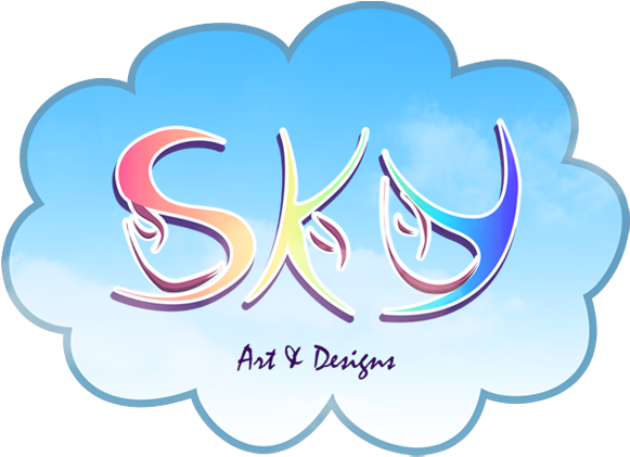 S - K - Y - Art & Designs - Design (580x533), Png Download