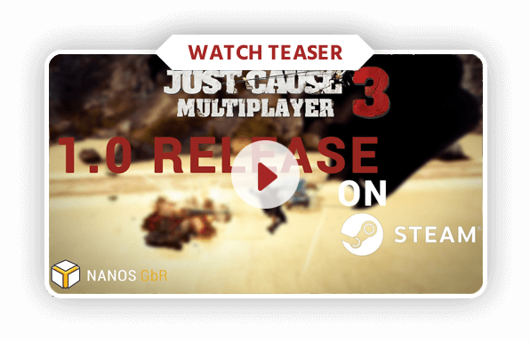 Just Cause 3 Multiplayer - Label (596x384), Png Download