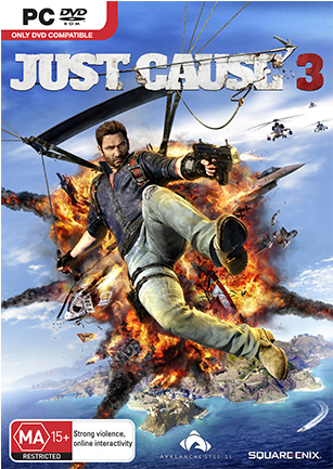 Just Cause - Just Cause 3 Pc Cover (768x432), Png Download