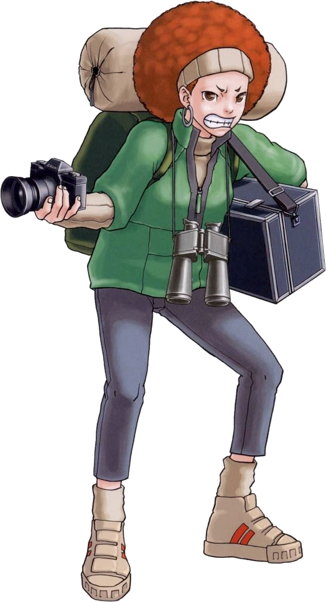 Lotta Hart Oa - Phoenix Wright Ace Attorney Concept Art (658x1214), Png Download