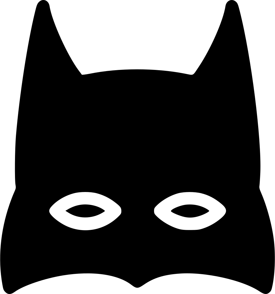 Batman Mask Comments - Batman (916x980), Png Download
