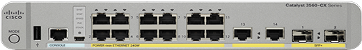 Compact Lan Switches - Cisco Catalyst 3560cx-12pc-s Switch - 12 Ports - Managed (600x400), Png Download