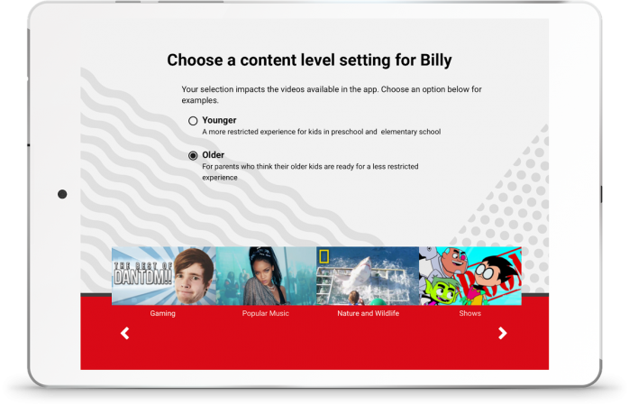 Youtube Launched A New Feature For Kids Who Are Aged - Youtube Kids (698x450), Png Download