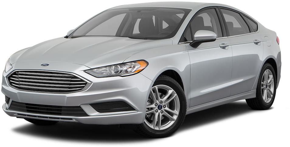 2018 Ford Fusion - 2016 Silver Chevy Equinox (1000x550), Png Download