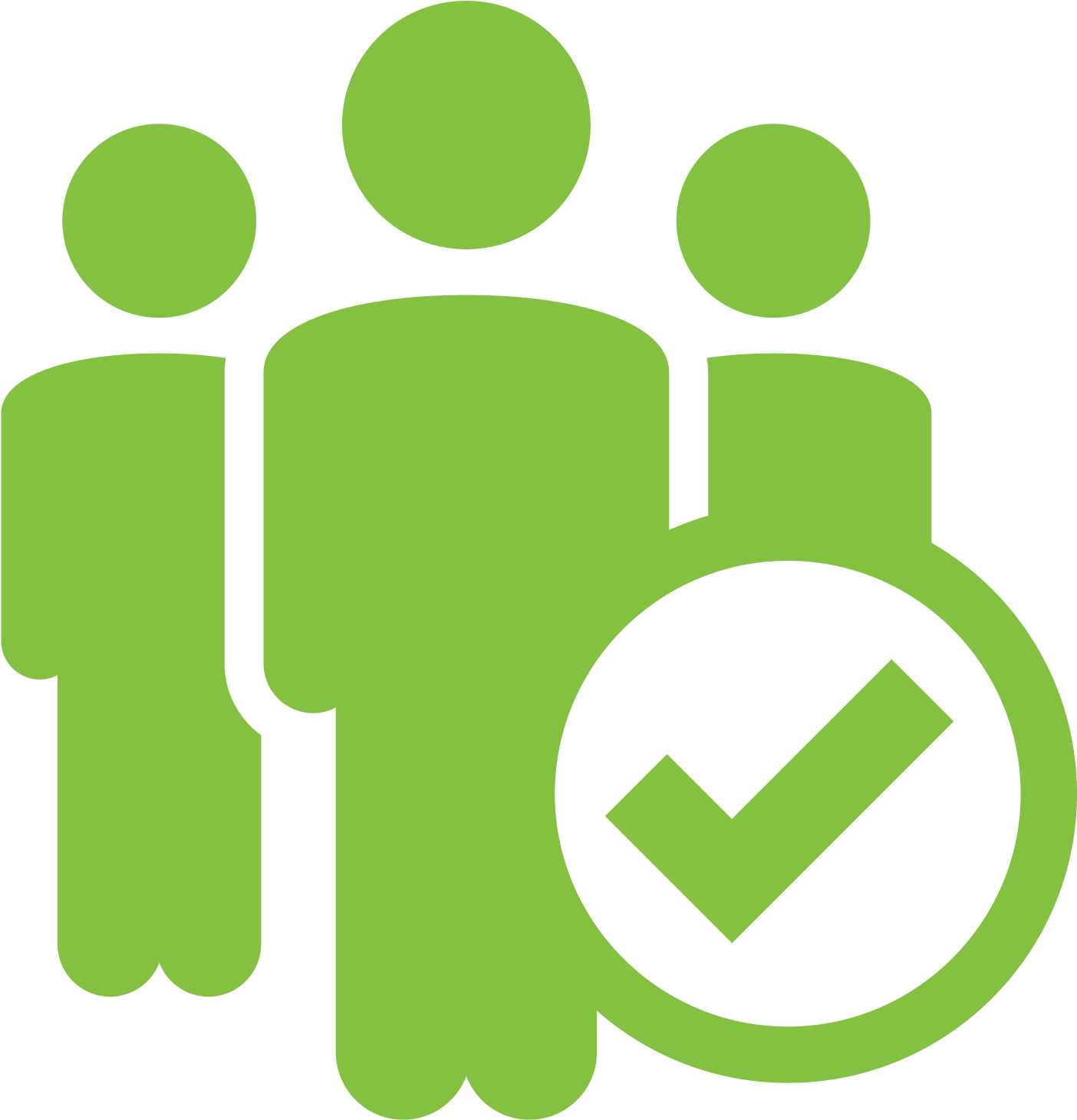 People With Check Mark Icon - Investment In People Icon (1667x1667), Png Download