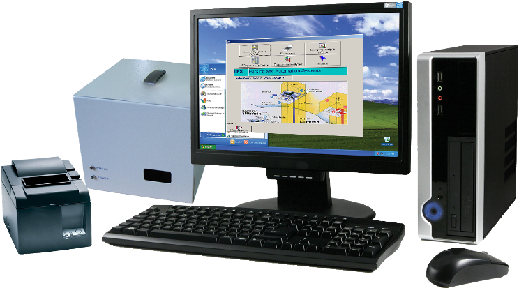 The Manual Cashier Terminal Is A Multi-functional Management - Star Tsp100 Lan Receipt Printer (800x427), Png Download