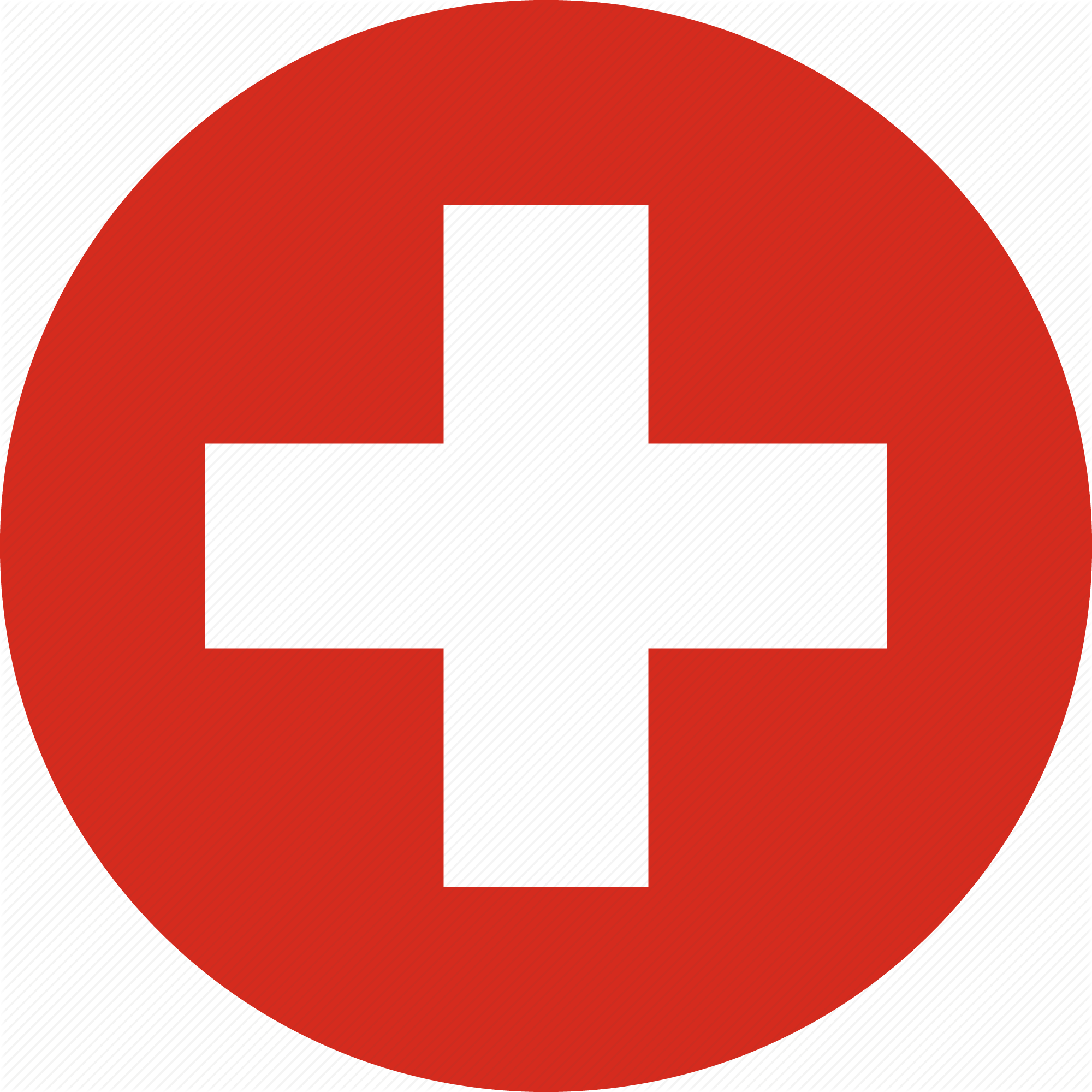 I, Surgeon General Of The United States Public Health - White X Red Background (2000x2000), Png Download