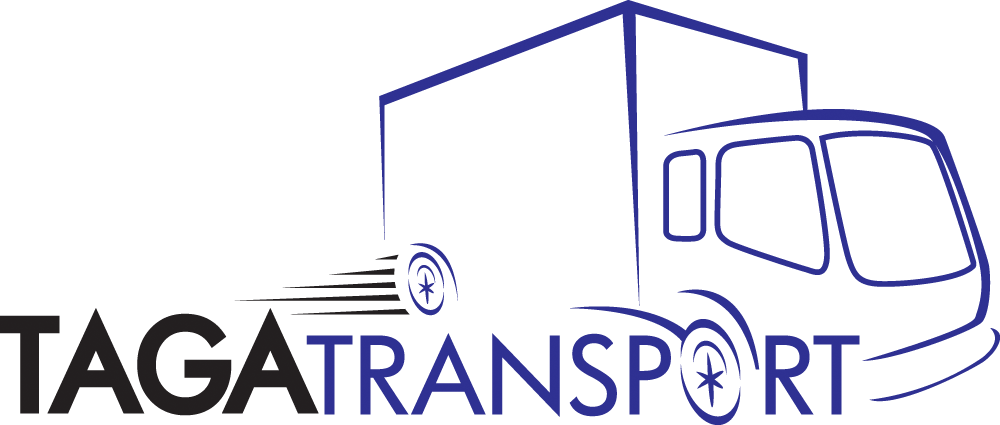 Taga Transport - Logo - Logo Rgb - Transport Company Logo Png (1000x425), Png Download