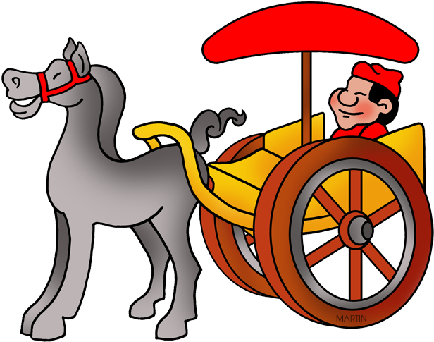 Transportation Clip Art By Phillip Martin - Cartoon (648x503), Png Download